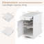 35cm W Manufactured Wood Bedside Table-332544081