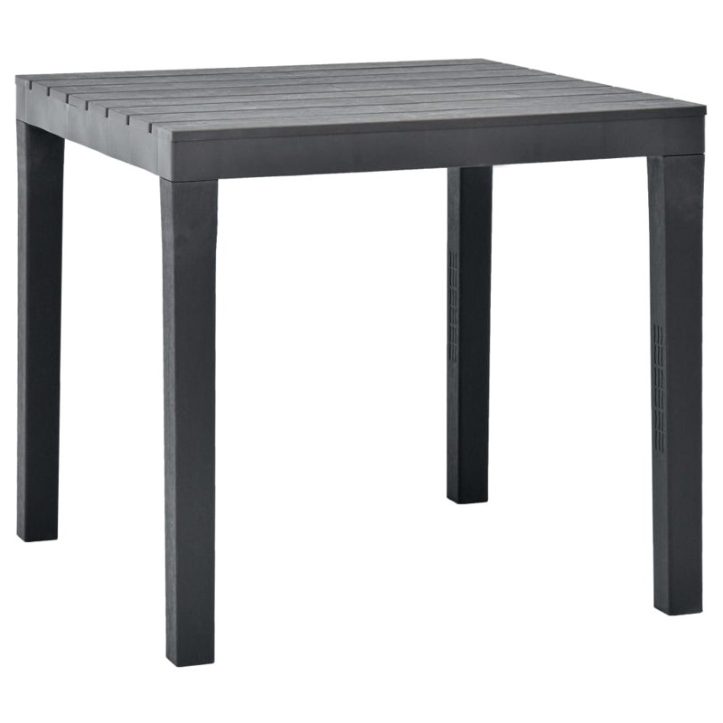 Jewell Plastic Coffee Table, Anthracite