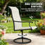 Ensemble de 2 chaises d'extérieur, chaises pivotantes-1243564162