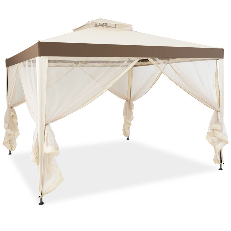 Ernstville 3m x 3m Iron Patio Gazebo