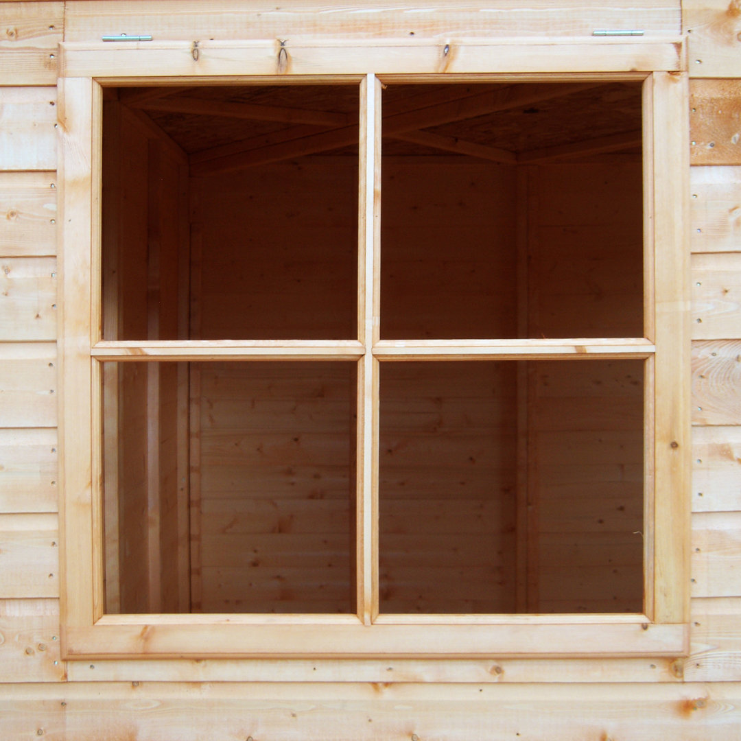 Shire Wooden Corner Shed 7 X 7 Brown Size 7 X 7Ft - Image 4