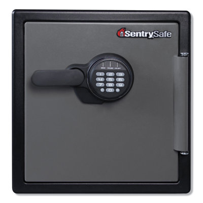 Sentry  Safe Fire-Safe With Digital Keypad Access, 1.23 Cu Ft, 16.38W X 19.38D X 17.88H, Gunmetal