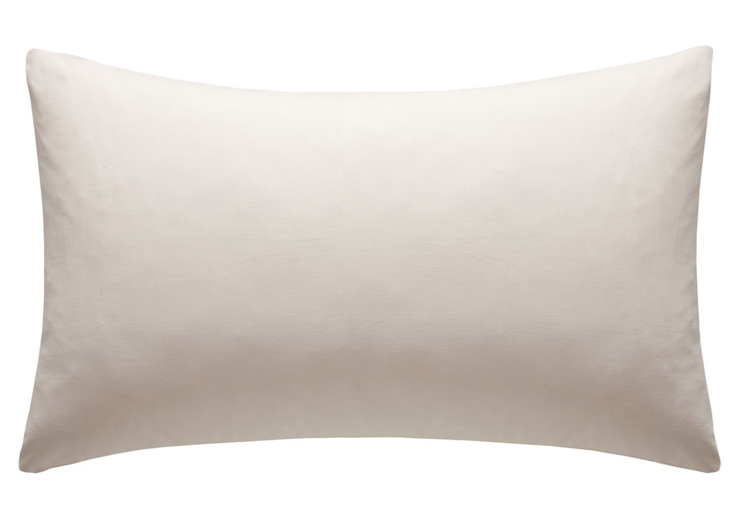 Catherine Lansfield Easy Iron Percale Oxford Pillowcase Pair Cream - Image 4