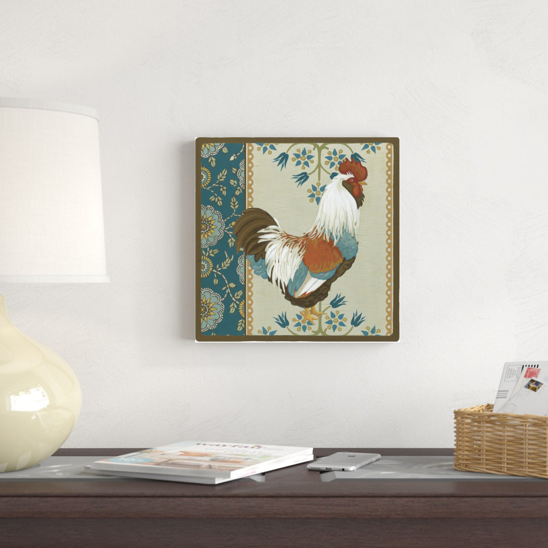 Cottage coq II, H 12 po x l 12 po x P 1,25 po