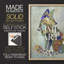 Fantastic Florals Fox, assis, reproduction encadrée - bois massif-569928855