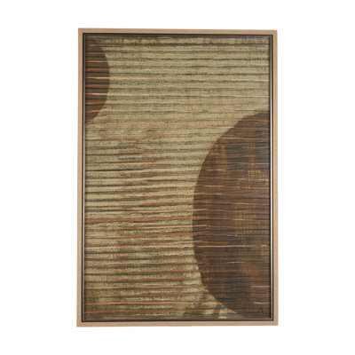 Solar Wind I a Hand Embelished Textured Framed Art Print