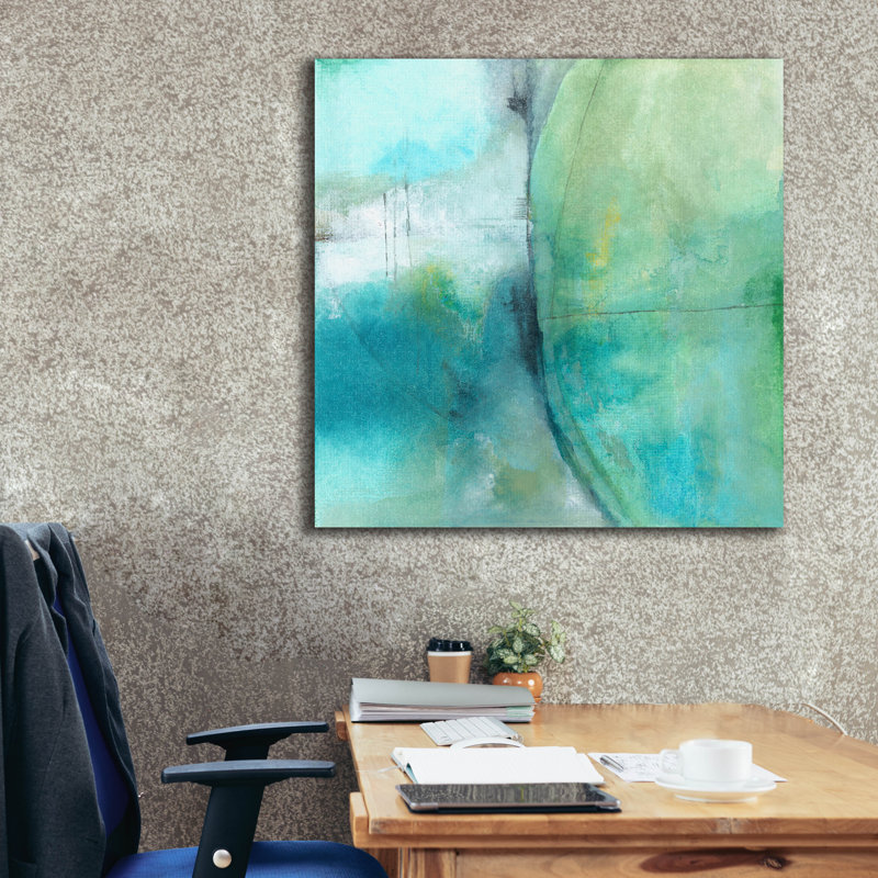 «Amid The Roar» par Michelle Oppenheimer, H 37 po x l 37 po x P 1,5 po