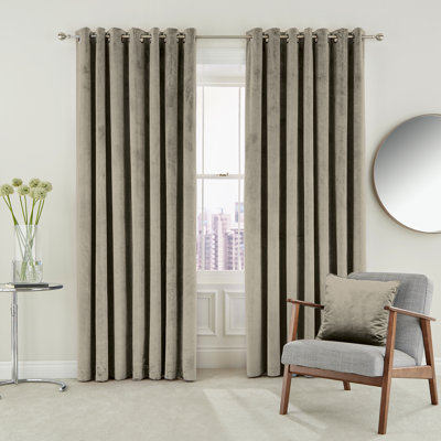 Escala Eyelet Room Darkening Curtains