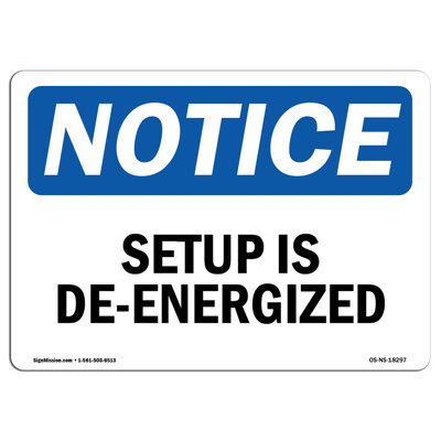 La configuration est «Energized Sign»