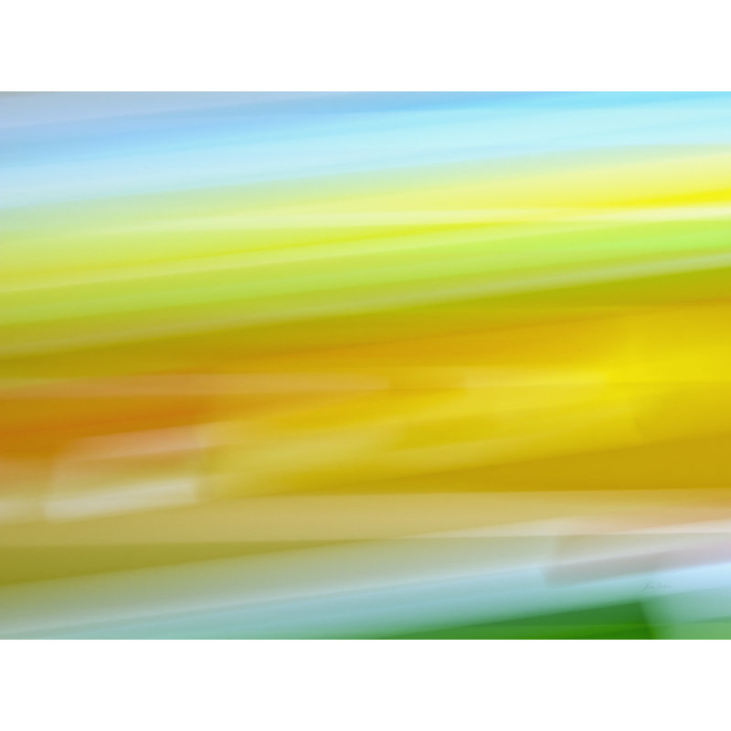 Strata _ 5083A _Pano by Rica Belna, Black Framed Canvas, 46" H x 61" W, 45" H x 60" W