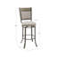Tabouret pivotant rembourré Luker-428703685