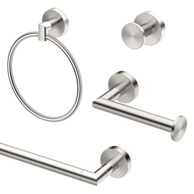 Glam 4 - Piece Bathroom Hardware Set