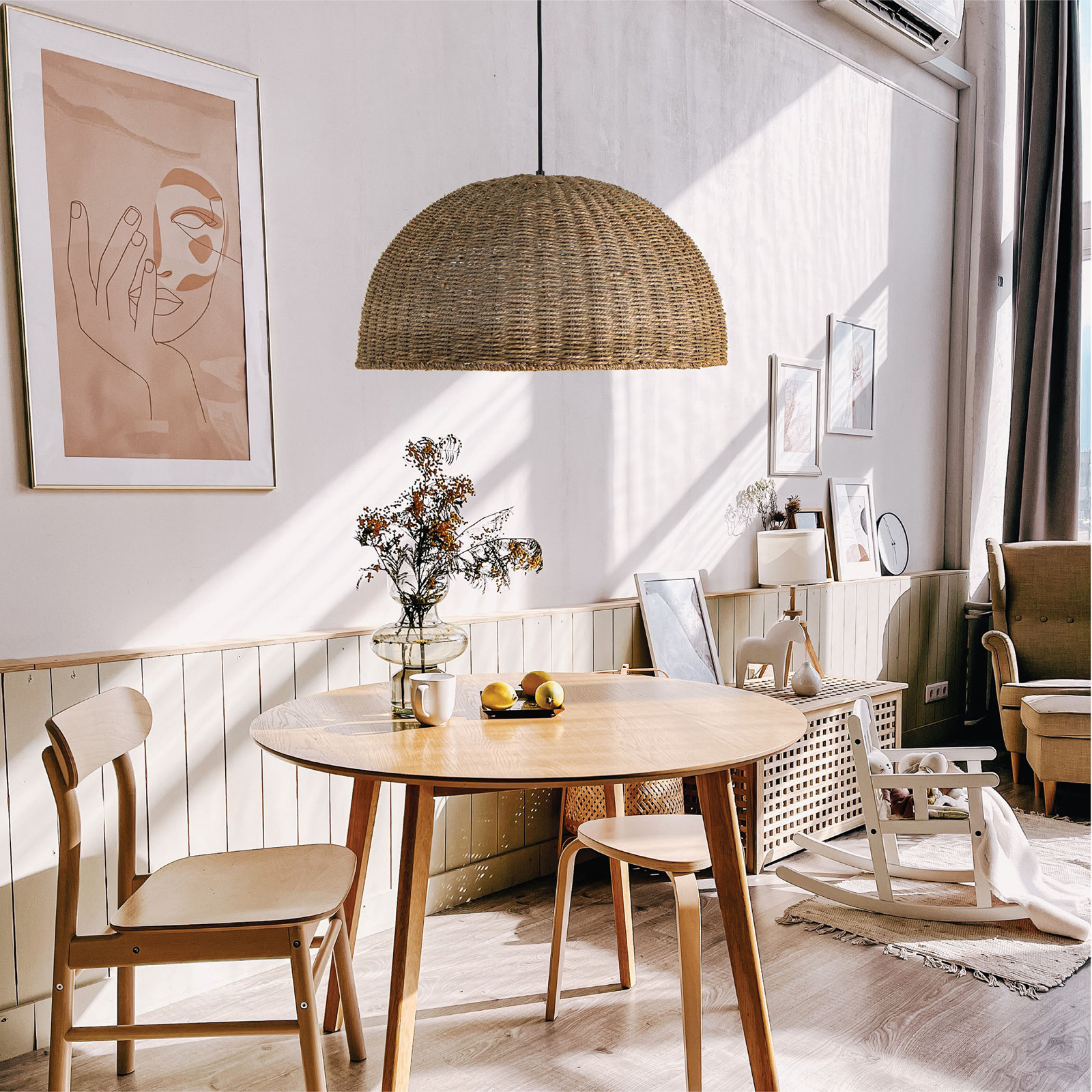 Durant 3 Light Dimmable Pendant