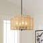 Luminaire suspendu en fer 4 lumières
