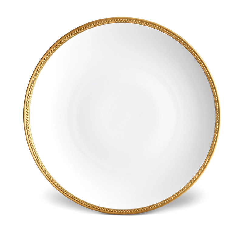 Soie Tressee Gold Charger