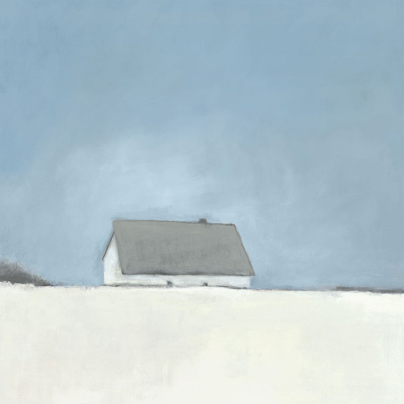 Quiet Barn Print by Barclay Butera, 47" H x 47" W x 1.5" D
