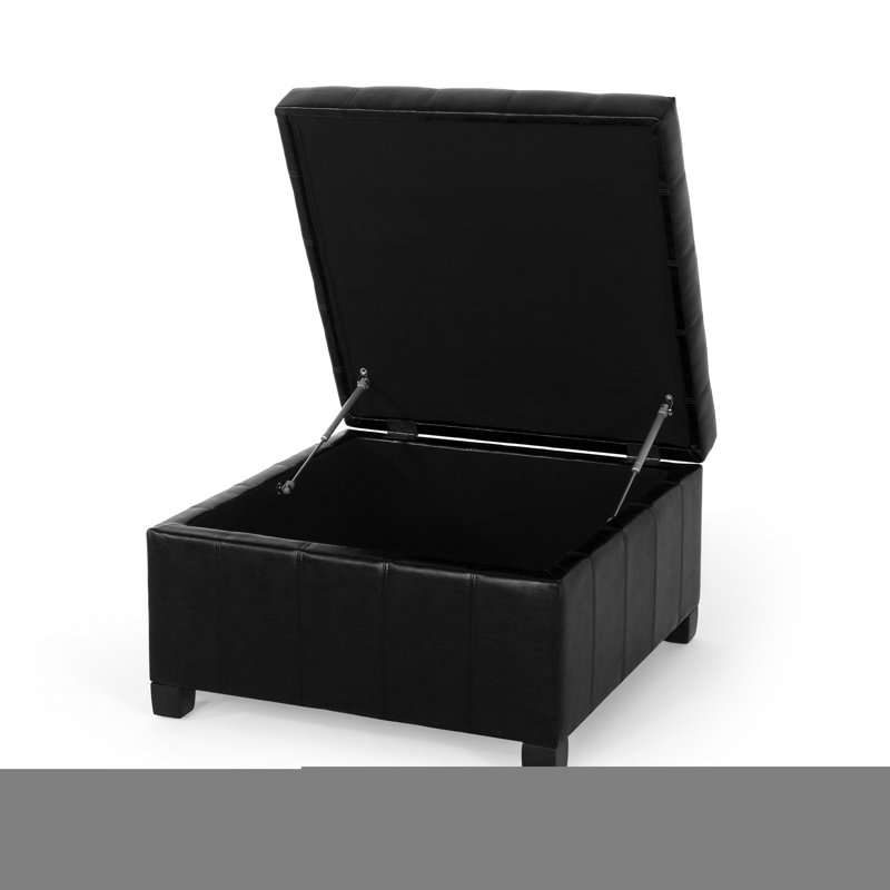 Repose-pieds de style moderne, Noir
