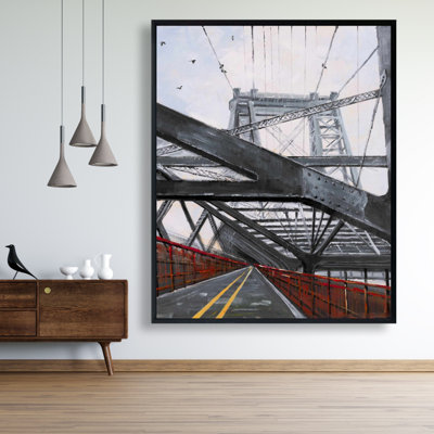 Bridge Architecture Print On Canvas