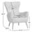 Apollo Genuine Leather Wingback Lounge Chair-52862762