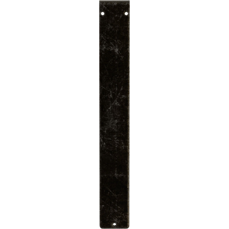 Support en fer forgé Versailles, H 15 po x l 2 po x P 12 po, Argenté antique chaleureux