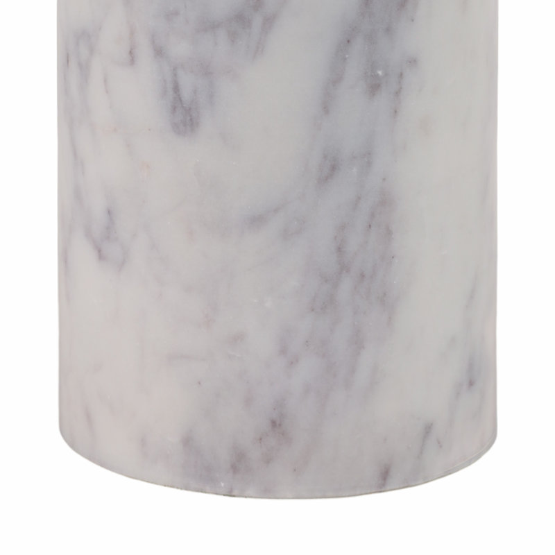 24" Vanzella Marble Accent Table