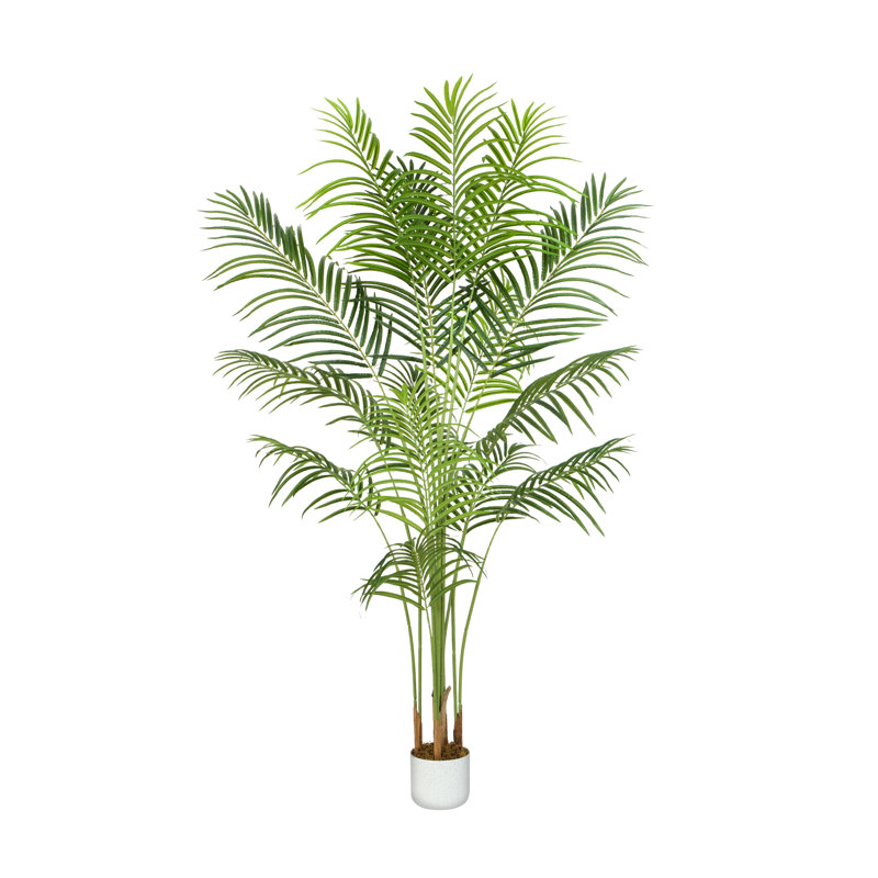 Anjie Faux Palm Tree in Pot, 160cm H  x 30cm W  x 30cm D