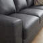 Ensemble de chaise d'appoint et canapé 3 places en tissu Modern Tech avec coussins, ensemble de meubles de salon gris-124342353