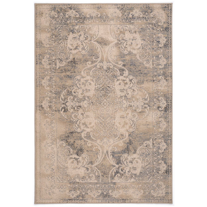 Moldabela Floral Wool 150cm X 80cm Area Rug