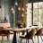 Luxurious  Adjustable  9-Light Crystal Raindrop Chandeliers-1846163126