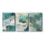 Terrene Abstract I - Ensemble de 3 photographies sur toile tendue-1841917334