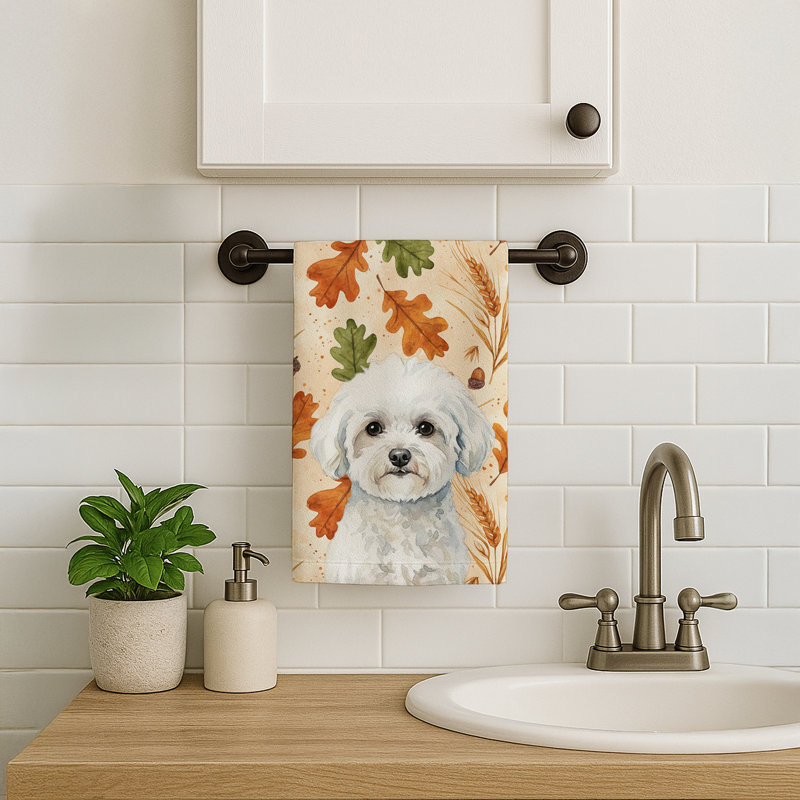 Serviette de cuisine Bichon Frise Heirloom, Bichon Frise