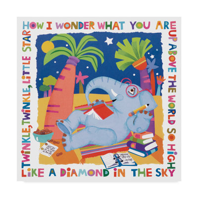 « twinkle, twinkle », art sur toile