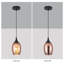 1 - Light Red Copper Glass Single Pendant Light-2035100042