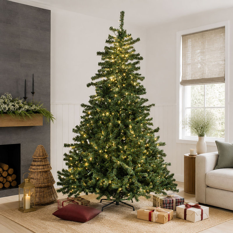 Lighted Christmas Tree, 8FT/240cm