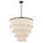 26" 5-Light Tiered Rope Drum Chandelier-1511974901