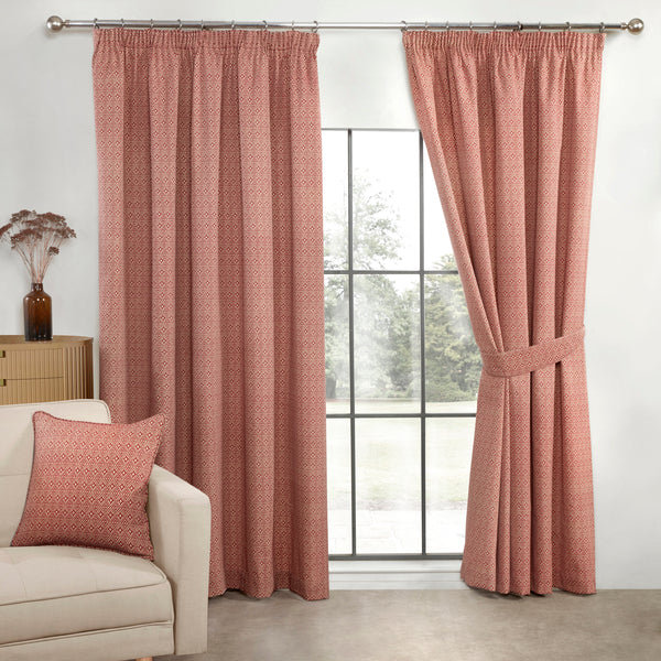 Wilks Semi Sheer Curtain Pair, 117 W x 229 D cm, Navy