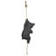 Statue de jardin Bear Cubs Swinging Bocephus