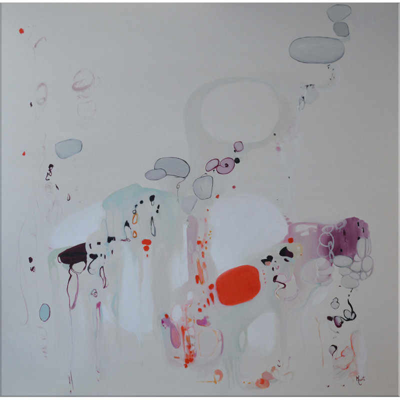 A New Song I Framed Print Canvas, 34" H x 34" W, Wrapped Canvas