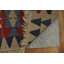 Tapis kilim à motif géométrique Vibrant