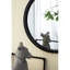 Miroir mural 20 po avec cadre en bois foncé - pour le salon, la salle à manger, le vestibule, la salle de bain, le bureau-1620492989