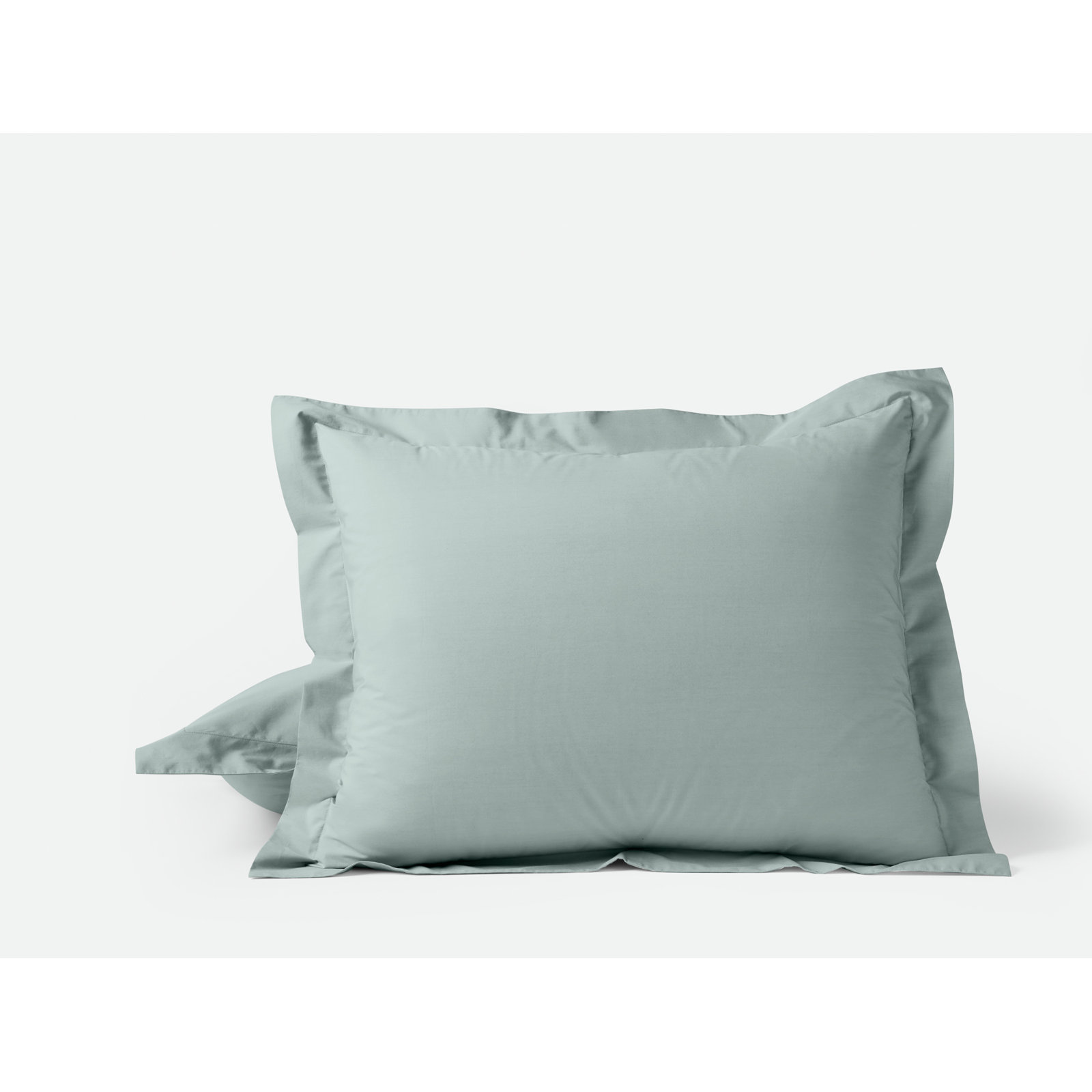 Refined Organic Classic Organic Percale Sham, Standard, Dew