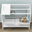 Hadrien Twin Wood House Bed with Fence-370013151