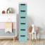 Armoire de rangement 6 tiroirs pour espace étroit-982412605