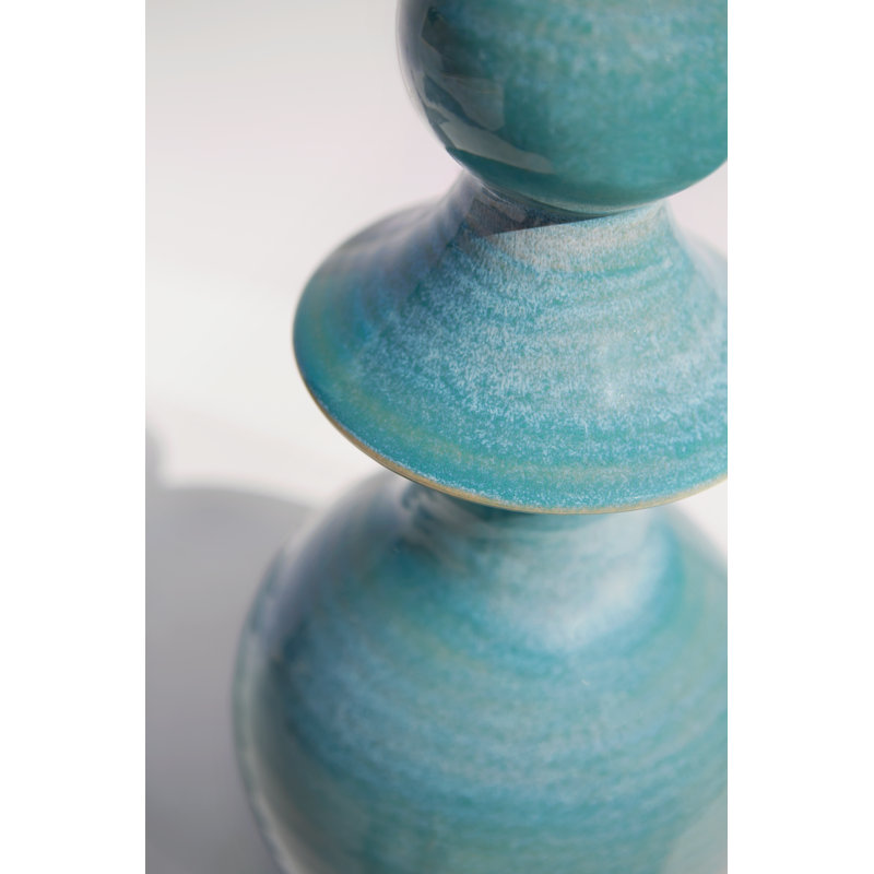 kate spade new york Saxon Large Table Lamp, Sandy Turquoise
