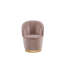 Dominique Velvet Barrel Chair-176836276