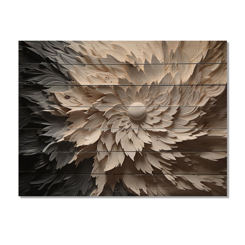 Minimalisme, beauté, sérénité, art I - Art minimaliste sur bois de pin naturel, H 30 po x l 40 po