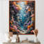 Orange bleu, corail, marine, merveille de rêves - art mural Coralwall-1631963484-1862933619