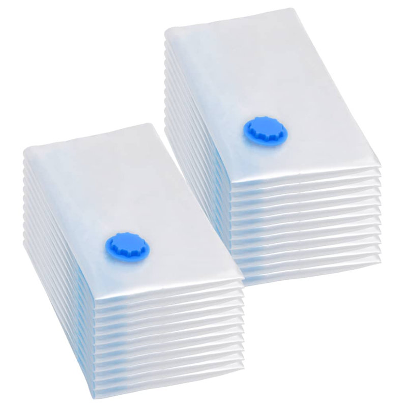 Rebrilliant Plastic Vacuum Storage Bags, 80cm H x 60cm W