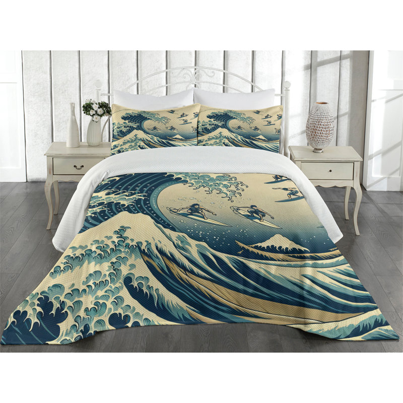 Polyester Coverlet, Queen Coverlet + 2 Standard Shams