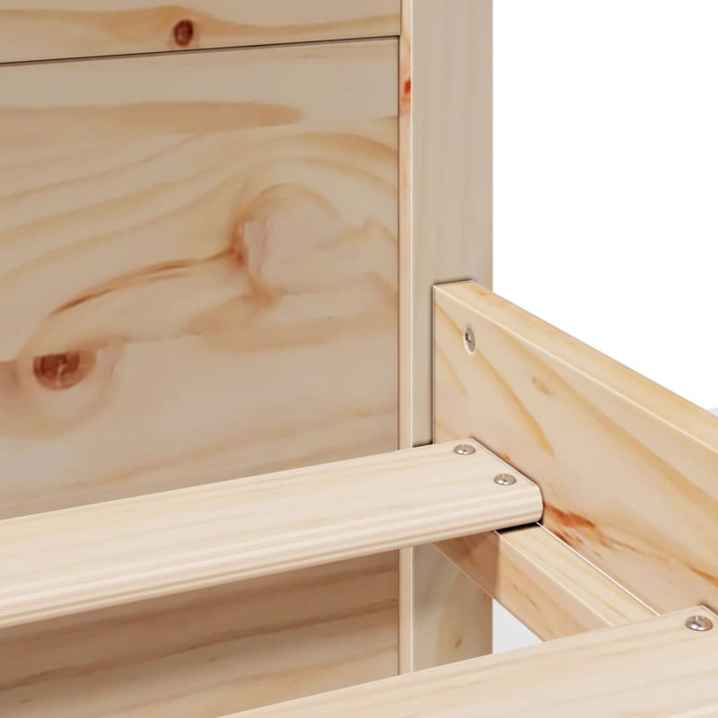 Solid Wood Bed